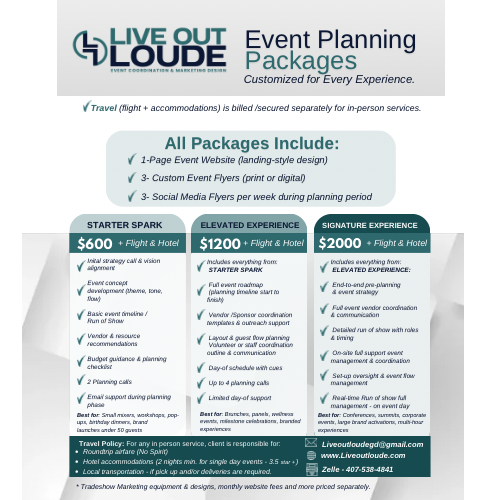 Event/Marketing Starter Pack